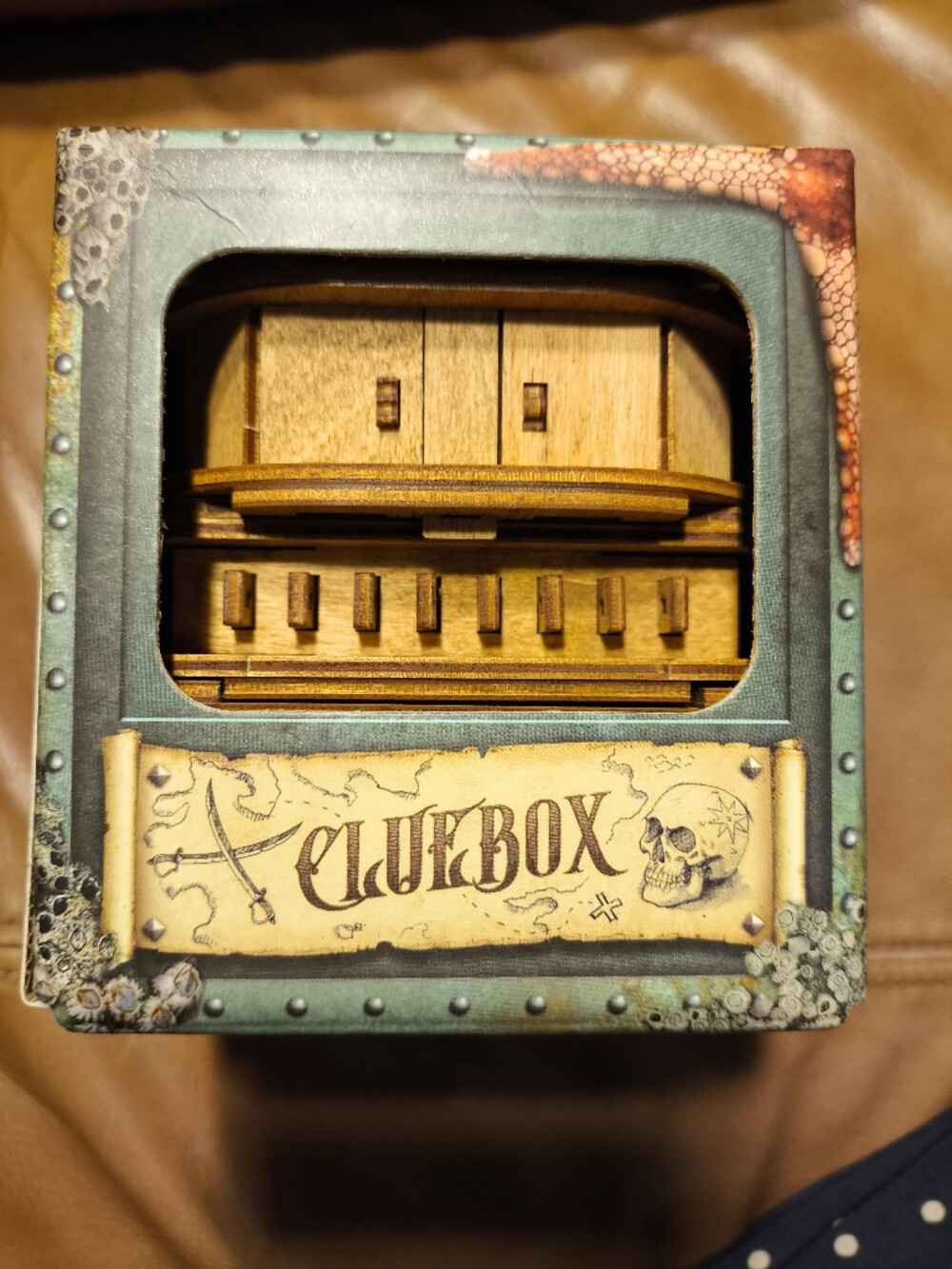 Cluebox Wooden Puzzle Davy Jones Locker